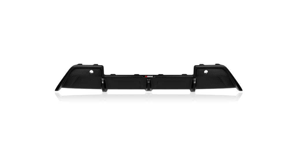 Akrapovic Rear Carbon Fiber Diffuser - High Gloss for 2020 BMW X5M / X5M Competition