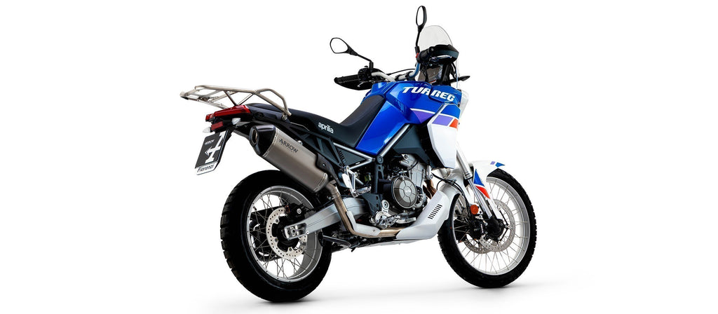 Arrow Exhaust Racing Headers and Silencers for 2023+ Aprilia Tuareg 660 img7