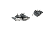 Charger l&#39;image dans la galerie, Akrapovic Slip-On Line (Titanium) Carbon Tips for 2014-18 Lamborghini Huracan LP 580-2/610-4 Coupe/Spyder
