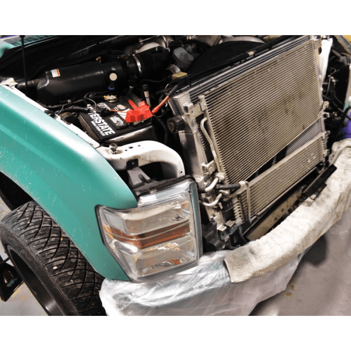 Mishimoto Aluminum Radiator for 2008-10 Ford F-Series 6.4L Powerstroke - Version 2