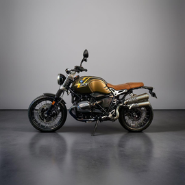 Vandemon Titanium Exhaust System with Polished Headers Cat Delete For 2014-23 BMW R NINET 2