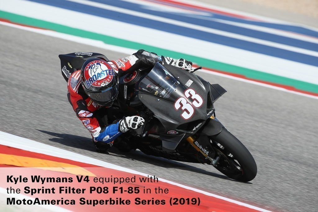 Sprint Filter P08 F1-85 2018-19 Ducati Panigale V4/S/Speciale, Streetfighter 2020 V4/S, Superleggera V4 and Multistrada 2021 V4 image 2