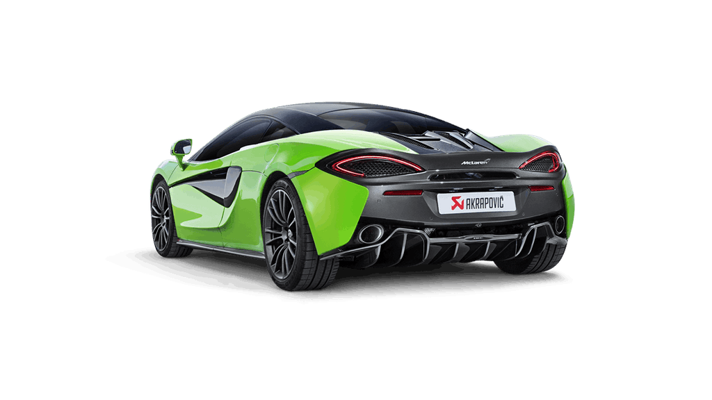 Akrapovic 16-17 McLaren 540C 570S Slip-On Line (Titanium) w/ Carbon Tips