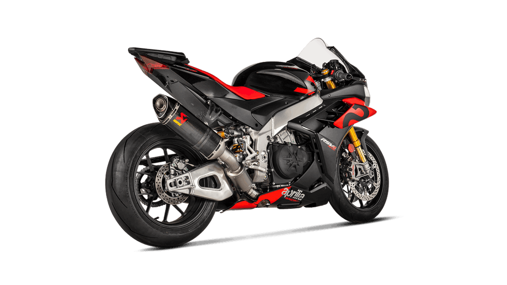 Akrapovic Track Day Link Pipe for 2021-2024 Aprilia RSV4 / Tuono V4 1100 RR / Factory