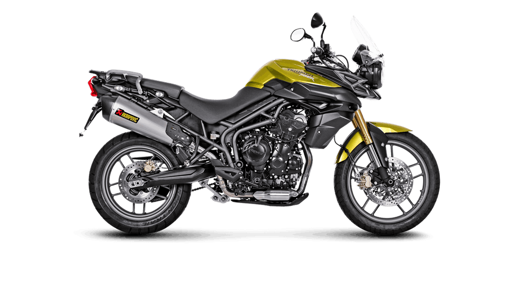 Akrapovic Slip-On Exhaust for 2011-2017 Triumph Tiger 800