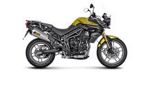 Charger l&#39;image dans la galerie, Akrapovic Slip-On Exhaust for 2011-2017 Triumph Tiger 800