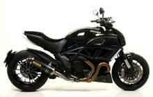 Load image into Gallery viewer, Arrow Exhaust Race-Tech Silencer &amp; Link Pipe for 2011-16 Ducati Diavel
