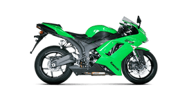 Akrapovic Slip-On Exhaust for 2007-2008 Kawasaki ZX-6R