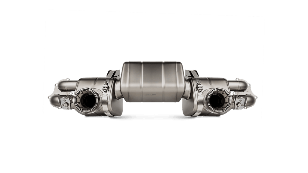 Akrapovic Slip-On Race Line (Titanium) Version 1 for 2020-2024 Porsche Cayman GT4