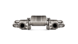 Akrapovic Slip-On Race Line (Titanium) Version 1 for 2020-2024 Porsche Cayman GT4