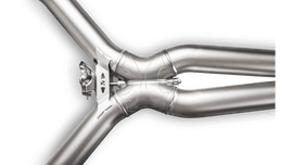 Akrapovic Evolution Line Cat Back (Titanium) w/ Carbon Tips (Req. Link Pipe) for 2016-18 AMG C63 Coupe