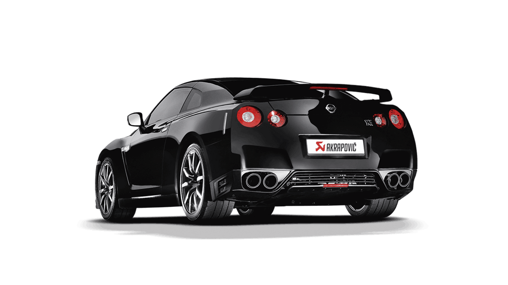 Akrapovic 08-17 Nissan GT-R Slip-On Line (Titanium) (Req. Tips)
