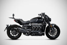 Load image into Gallery viewer, ZARD EXHAUST - Racing Slip On Kit for 2024+ Triumph Rocket 3 Storm img2