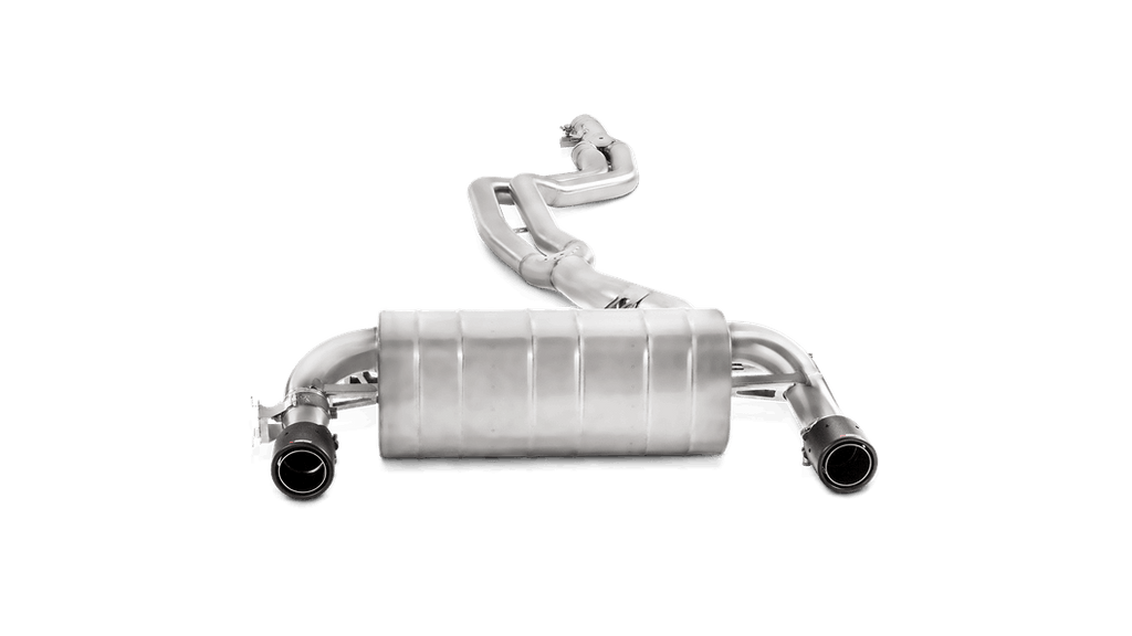 Akrapovic Evolution Line Cat Back (SS) w/ Carbon Tips (Req. Link Pipe) for 2016-19 BMW 340i (F30, F31) & BMW 440i (F32, F33, F36)