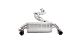 Akrapovic Evolution Line Cat Back (SS) w/ Carbon Tips (Req. Link Pipe) for 2016-19 BMW 340i (F30, F31) & BMW 440i (F32, F33, F36)