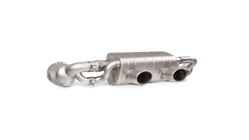 Akrapovic Link Pipe Set w/ Cat (SS) for 2016-19 Porsche 911 Carrera S/4/4S/GTS (991.2)