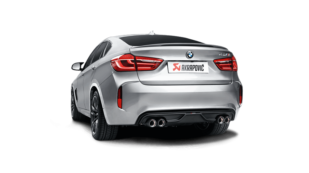 Akrapovic Matte Rear Carbon Fiber Diffuser for 2015-18 BMW X5M X6M
