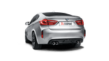 Akrapovic Matte Rear Carbon Fiber Diffuser for 2015-18 BMW X5M X6M