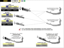 Load image into Gallery viewer, Arrow Exhaust Competition &#39;Evo&#39; Full System with Pro-Race Titanium Silencer for 2021+ BMW S1000R img all