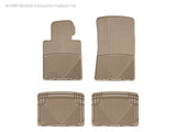 WeatherTech Rubber Mats - Rear - Tan (WETW24TN-W20TN)