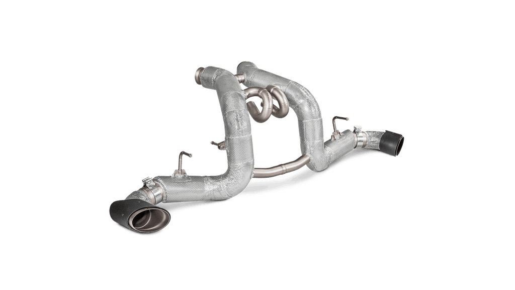 Akrapovic 16-17 McLaren 540C 570S Slip-On Line (Titanium) w/ Carbon Tips