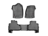 WeatherTech FloorLiner - Front - Black (WET44607-1-2)