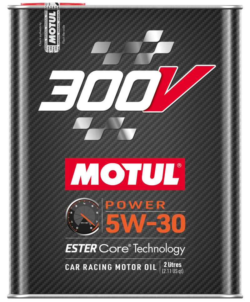 Motul 300V POWER RACING 5W30 Synthetic-ester Racing Oil - 2L img