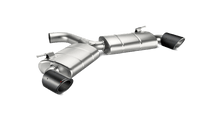 Laden Sie das Bild in den Galerie-Viewer, Akrapovic Slip-On Line (Titanium) Carbon Fiber Tips for 2017-2024 Volkswagen Golf GTI