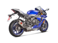 Carica l&#39;immagine nel visualizzatore di Gallery, Akrapovic GP Titanium Slip-On Exhaust for 2015-19 Yamaha R1 / R1M / R1S