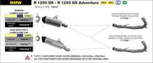 Load image into Gallery viewer, Arrow Racing Headers &amp; Muffler for 2019-2024 BMW R 1250 GS / Adventure