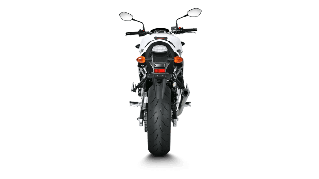 Akrapovic Megaphone Slip-On Exhaust for 2015-2016 Suzuki GSXS750