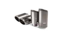 Carica l&#39;immagine nel visualizzatore di Gallery, Akrapovic Tail Pipe Set (Titanium) for 2018-2024 Porsche Cayenne V6  OPF/GPF