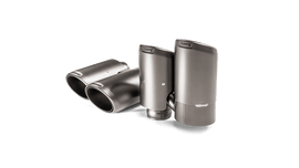 Akrapovic Tail Pipe Set (Titanium) for 2018-2024 Porsche Cayenne V6  OPF/GPF