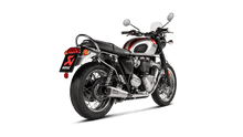Charger l&#39;image dans la galerie, Akrapovic Slip-On Exhaust Triumph Bonneville T100 / T120