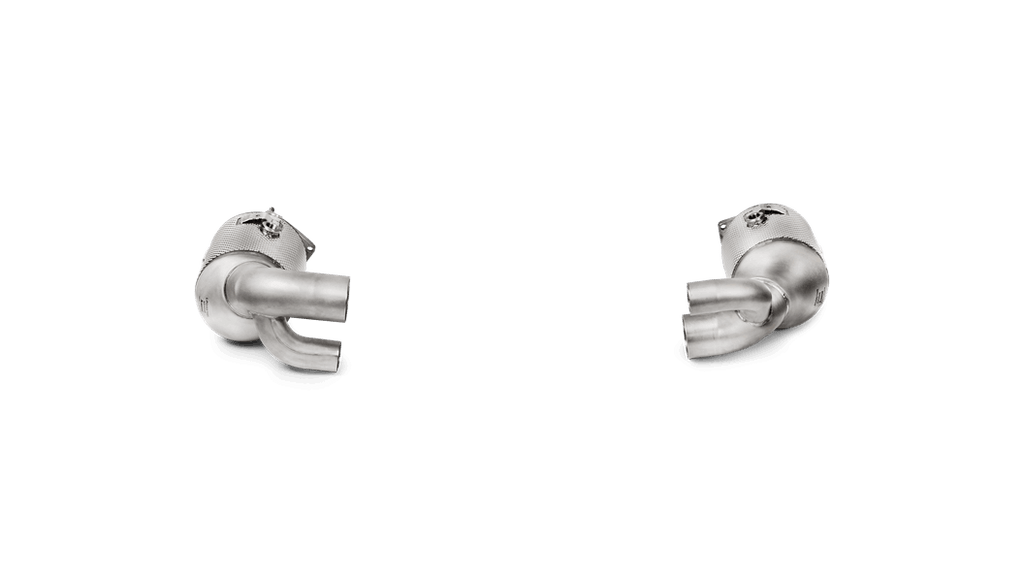 Akrapovic Link Pipe Set w/ Cat (SS) for 2016-19 Porsche 911 Carrera S/4/4S/GTS (991.2)