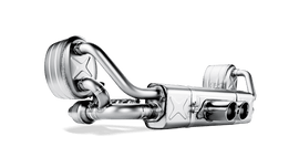 Akrapovic Evolution Line w/ Header (Titanium) w/ Titanium Tips for 06-09 Porsche 911 GT3/RS 3.6