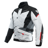 Dainese Tempest 3 D Dry Jacket Glacier Gray/Black/Lava Red Size - 48