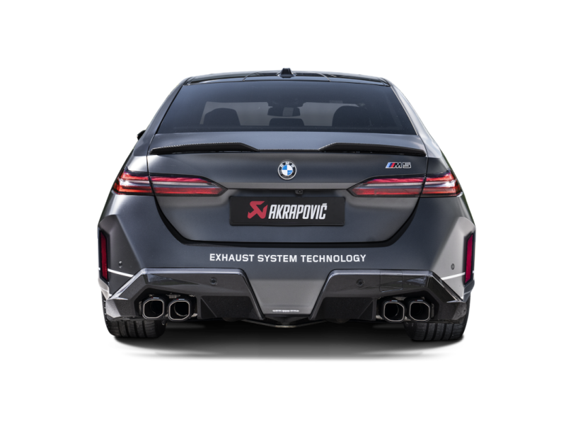 Akrapovic Hexagonal Carbon Fiber Tail Pipe Set for 2024+ BMW M5 (G90,G99) img1