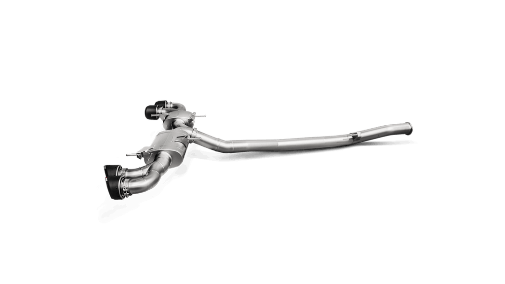 Akrapovic Evolution Race Line w/o Cat w/ Carbon Tips for 2008-20 Nissan GTR