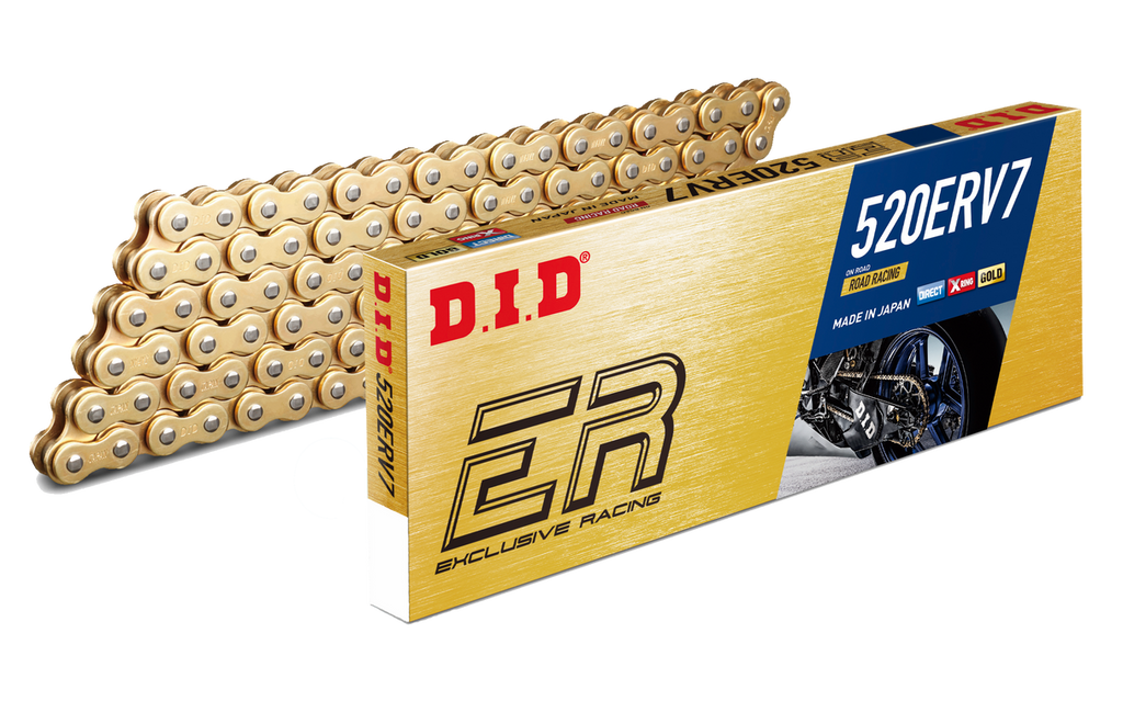 D.I.D. ERV7 Series Gold X-ring Racing Chain img