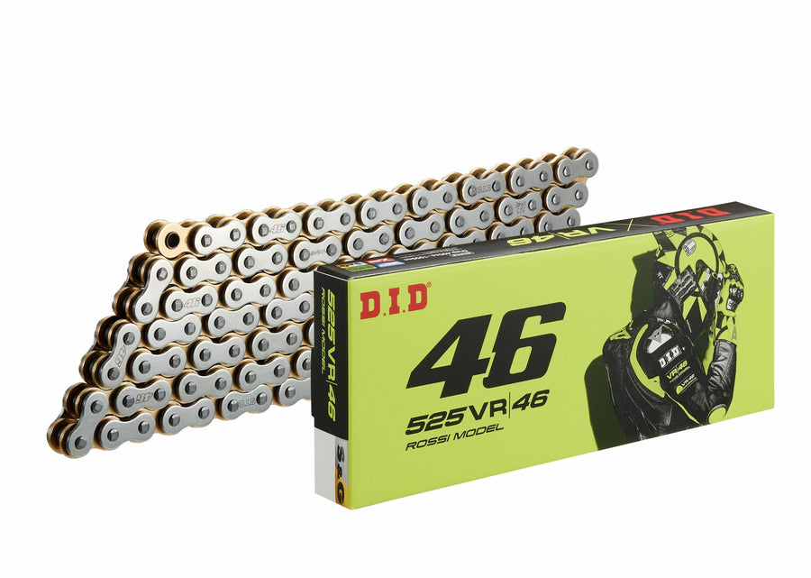 D.I.D. 525 Series VR46 Racing X-ring Racing Chain img