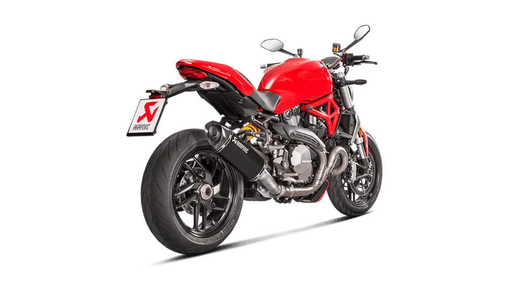 Akrapovic Slip-On Exhaust For 2017-2020 Ducati Monster 1200 / R / S / 821