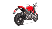 Carica l&#39;immagine nel visualizzatore di Gallery, Akrapovic Slip-On Exhaust For 2017-2020 Ducati Monster 1200 / R / S / 821