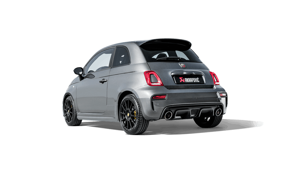 Akrapovic Slip-On Line for 2008-20 Fiat Abarth 500/595C/Turismo 1.4L