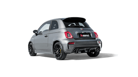 Akrapovic Slip-On Line for 2008-20 Fiat Abarth 500/595C/Turismo 1.4L