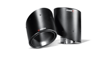 Load image into Gallery viewer, Akrapovic 08-14 Mitsubishi Lancer Evolution Tail Pipe Set (Carbon)