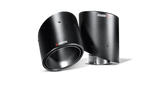 Akrapovic 08-14 Mitsubishi Lancer Evolution Tail Pipe Set (Carbon)