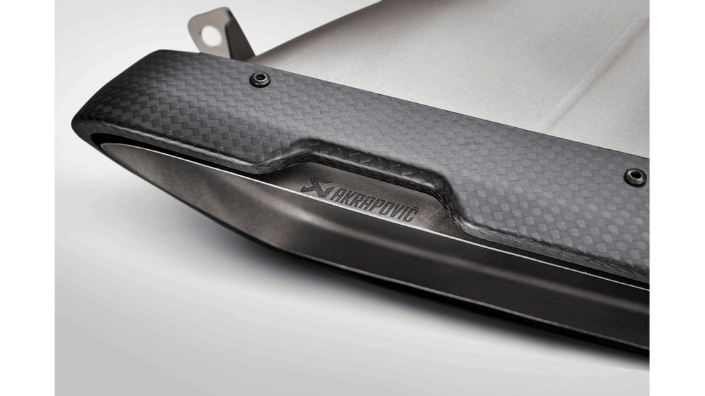 Akrapovic Evolution Line Cat Back (Titanium) w/Carbon Fiber Tips For 2015-2018 Mercedes-AMG GT / Roadster