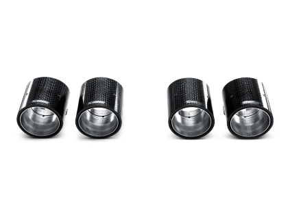 Akrapovic Slip-On Line (Titanium) w/Carbon Tips for 07-13 BMW M3