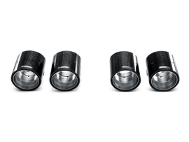 Akrapovic Slip-On Line (Titanium) w/Carbon Tips for 07-13 BMW M3